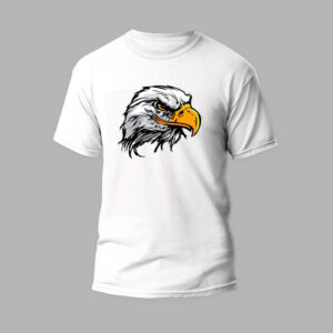 white tshirt eagle